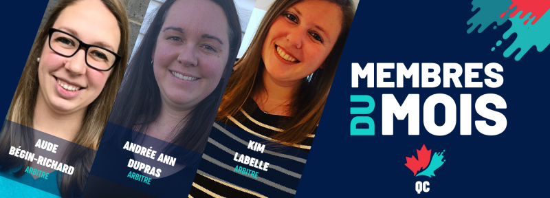 Membre du mois : Avril 2021