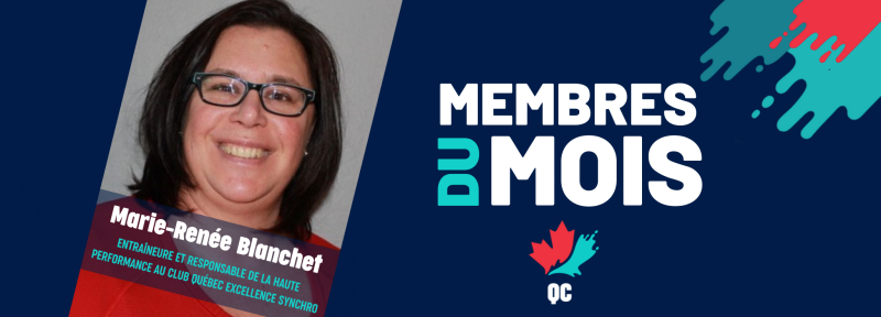 Marie-Renée Blanchet, perle rare nommée membre du mois de décembre