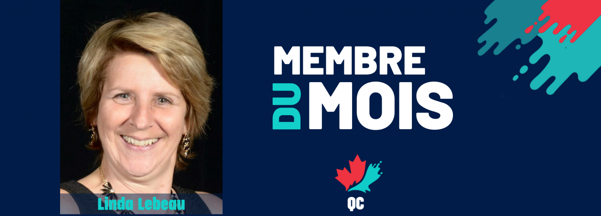 Linda Lebeau, membre du mois de février!