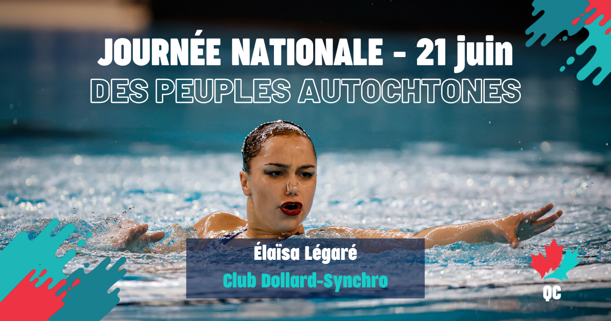 Élaïsa Légaré, prédestinée à nager