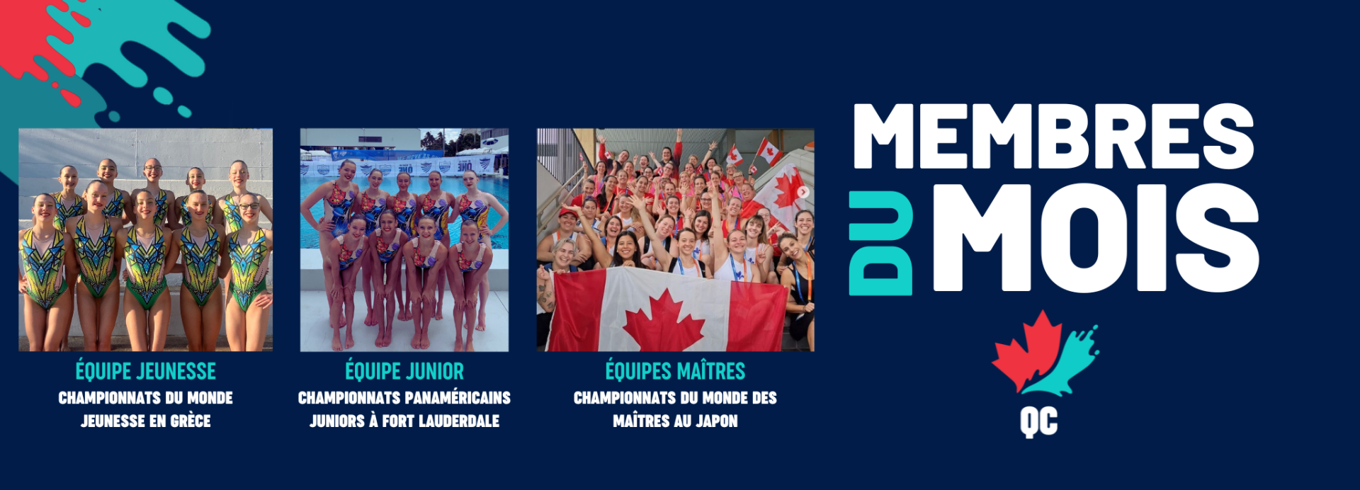 Les Québécois bien présents sur la scène internationale