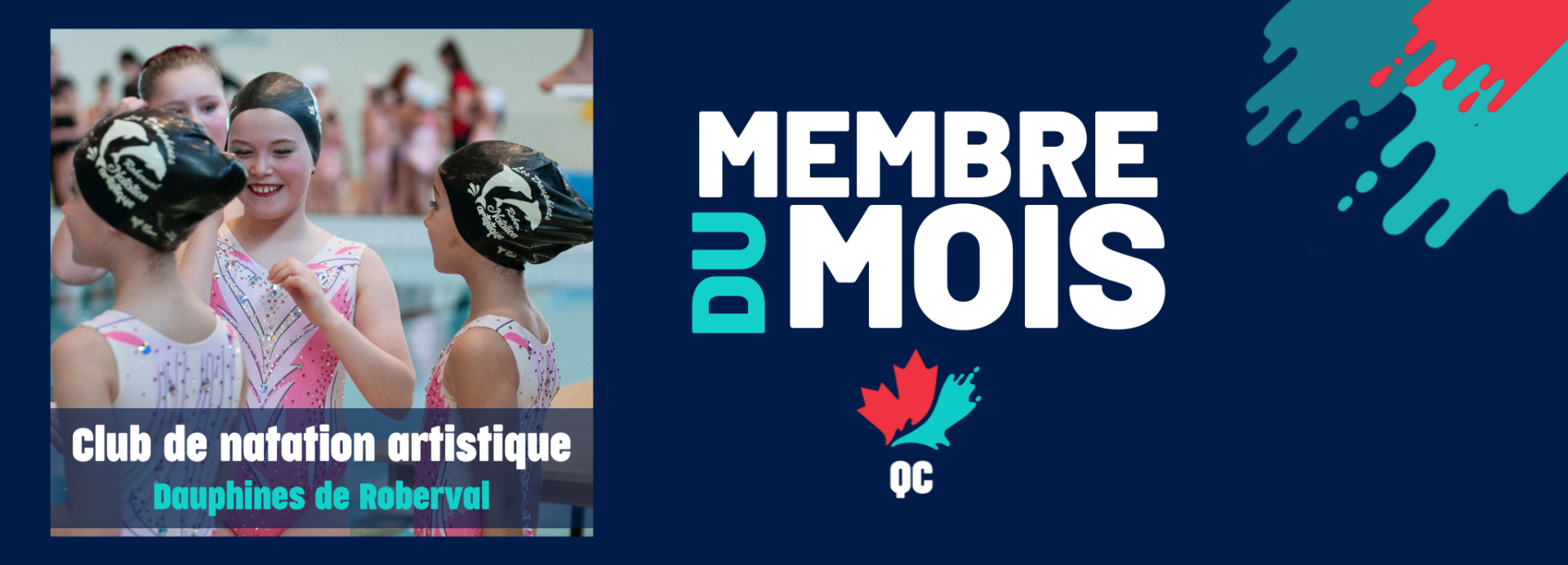 Félicitations au club des Dauphines de Roberval