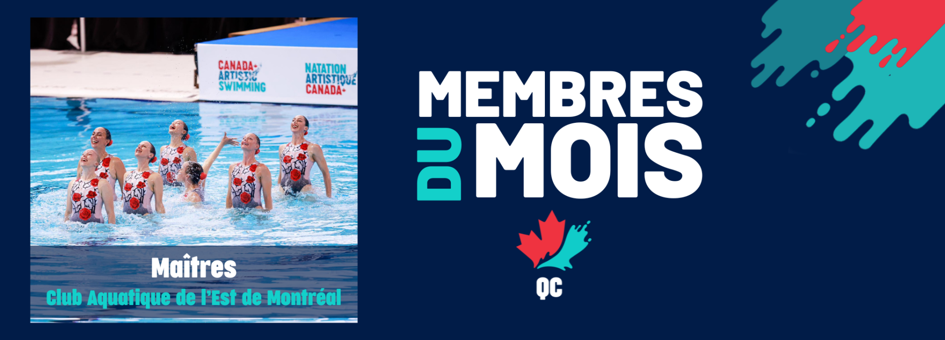 Les athlètes maîtres du CAEM sont les membres du mois de mai!