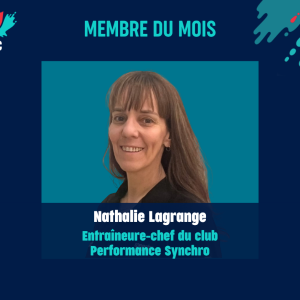 Nathalie Lagrange, membre du mois de mars, présentée par All Tides