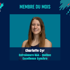 Charlotte Cyr, membre du mois de juin, présentée par All Tides