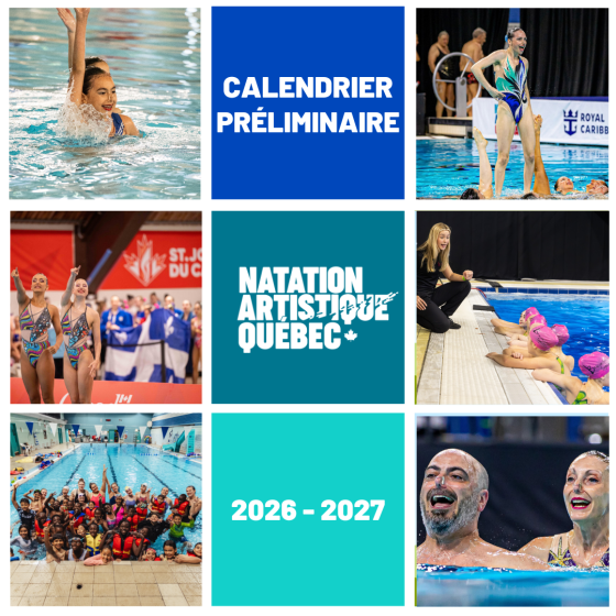 Calendrier préliminaire 2026-2027